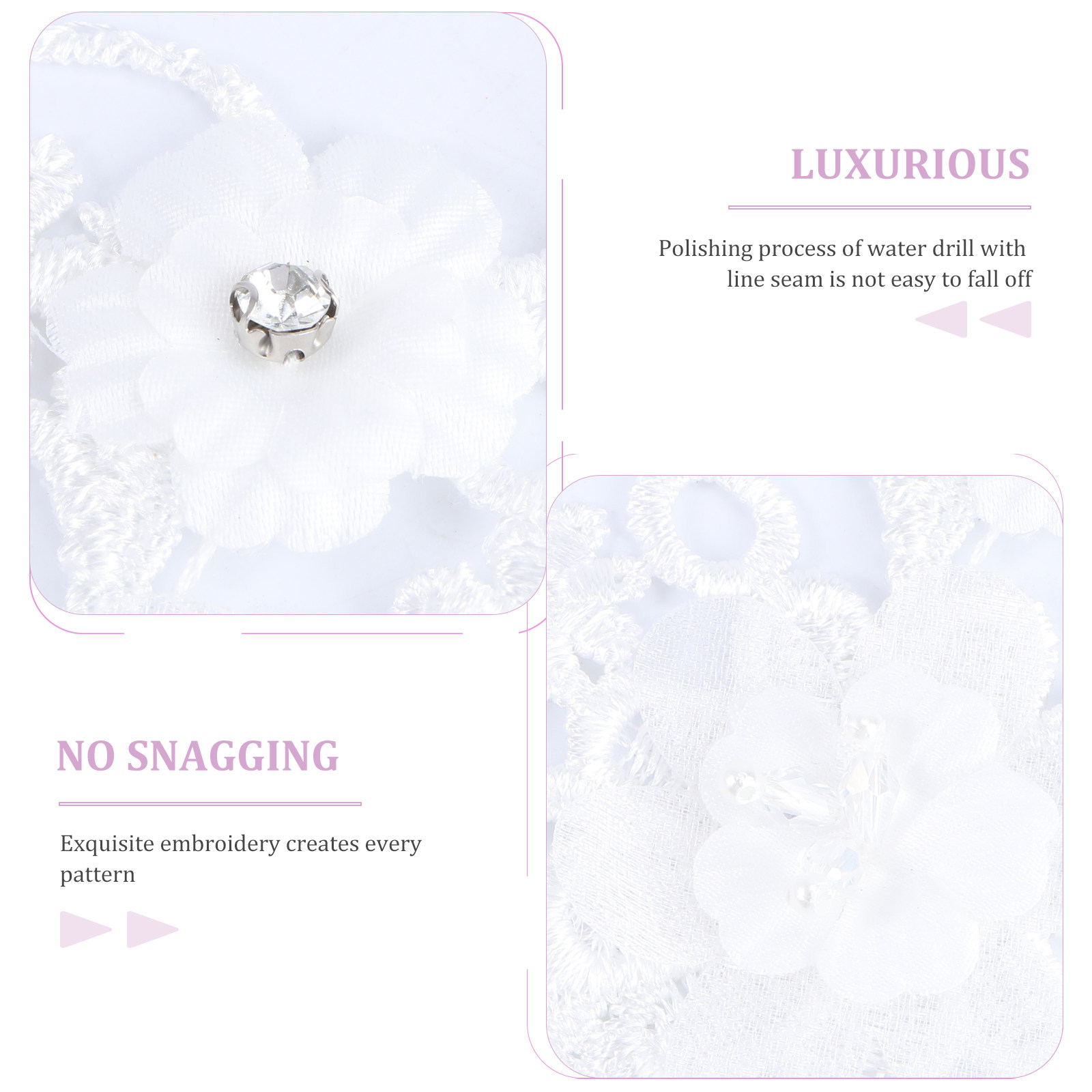 1 paio di nastri in pizzo flor - Home Textiles Premium recensione e prezzo