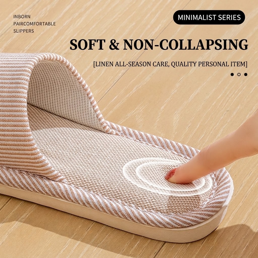 Ciabatte in Lino Traspiranti p - Home Textile recensione e prezzo